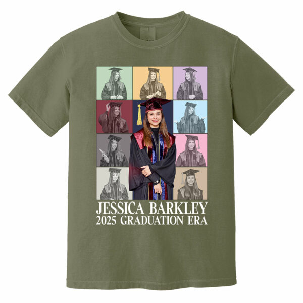 2025 Graduation Era - Custom Photo Eras Tour Shirt For 2024 Senior, Graduation, Custom Photo Family Shirt, 2024 Graduation - Image 9