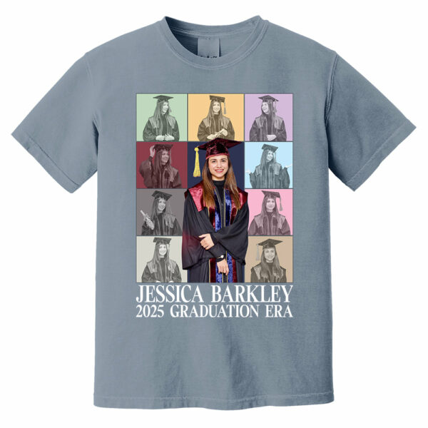 2025 Graduation Era - Custom Photo Eras Tour Shirt For 2024 Senior, Graduation, Custom Photo Family Shirt, 2024 Graduation - Image 4
