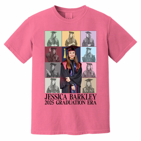 2025 Graduation Era - Custom Photo Eras Tour Shirt For 2024 Senior, Graduation, Custom Photo Family Shirt, 2024 Graduation - Image 6