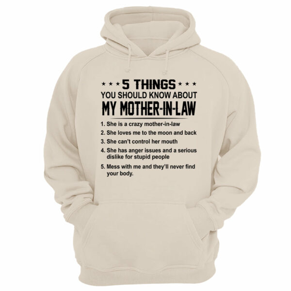 5 Things You Should Know About My Mother In Law Shirt Perfect Gift For Son-In-Law - Image 10