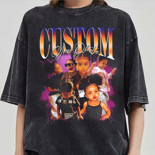 Adult Custom Basketball Bootleg Shirt 90s Vintage Bootleg Custom Basketball Player Personalized T Shirt - Image 5