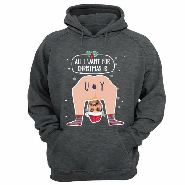 Adult Custom Photo Funny Shirt For Couple - Image 13