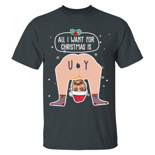Adult Custom Photo Funny Shirt For Couple - Image 4