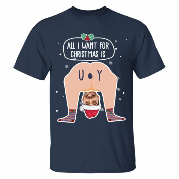Adult Custom Photo Funny Shirt For Couple - Image 3