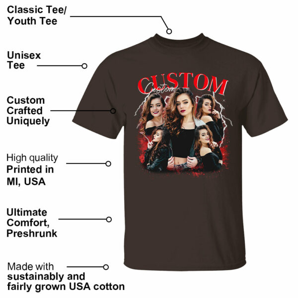 Adult Custom Your Own Bootleg Idea Here Bootleg T-shirt Men's - Image 7