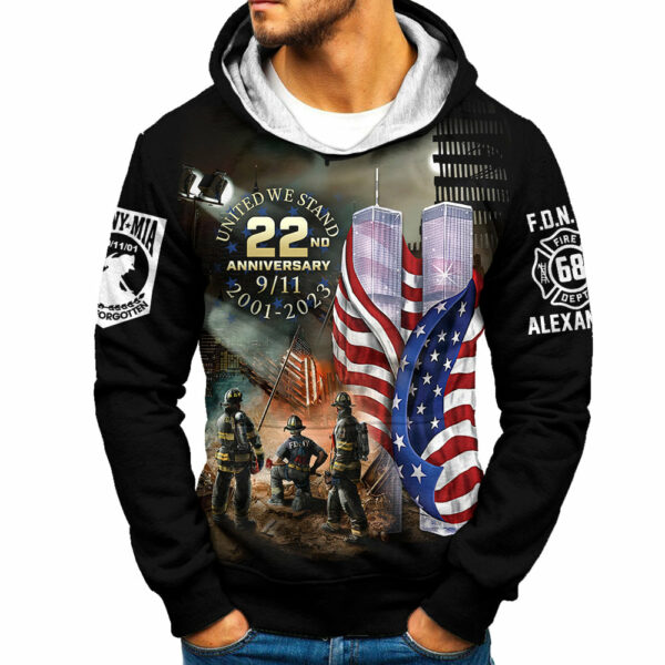 All Gave Some Some Gave All 911 Never Forget 343 Firefighter Personalized All Over Print Shirt For Firefighter H2511 - Image 7