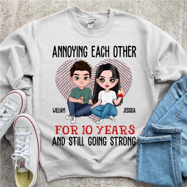 Annoying Each Other For Years And Still Going Personalized Shirt For Couple Lover Gift For Husband Wife - Image 6