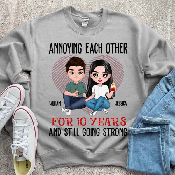 Annoying Each Other For Years And Still Going Personalized Shirt For Couple Lover Gift For Husband Wife - Image 5