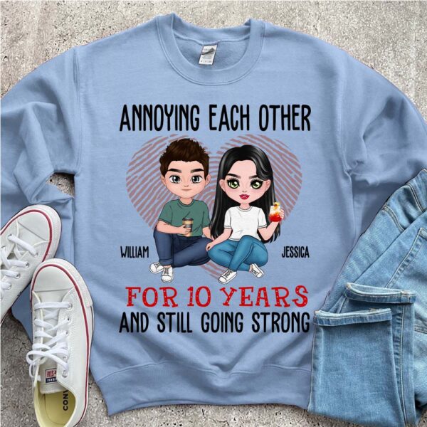 Annoying Each Other For Years And Still Going Personalized Shirt For Couple Lover Gift For Husband Wife - Image 7