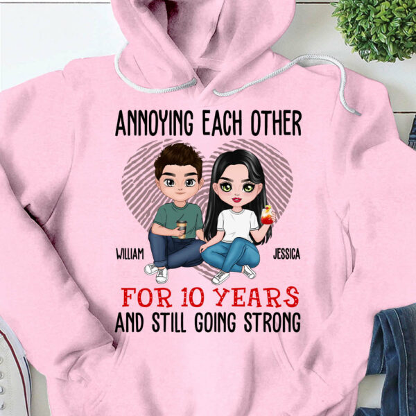 Annoying Each Other For Years And Still Going Personalized Shirt For Couple Lover Gift For Husband Wife - Image 12