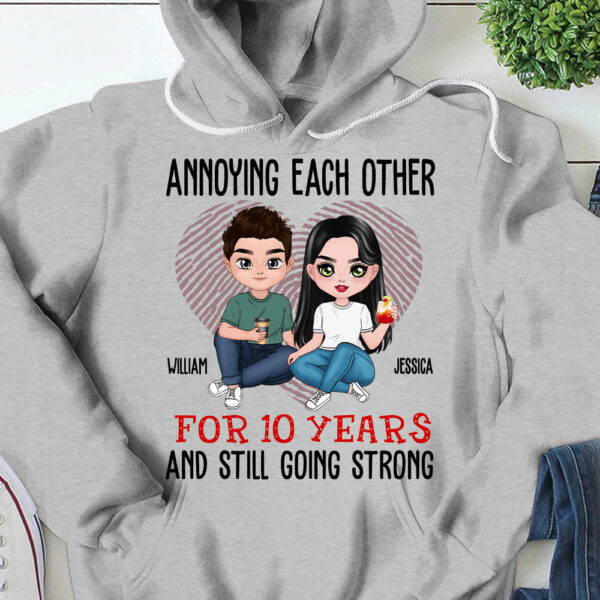 Annoying Each Other For Years And Still Going Personalized Shirt For Couple Lover Gift For Husband Wife - Image 9