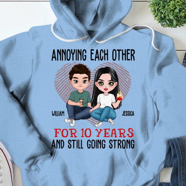 Annoying Each Other For Years And Still Going Personalized Shirt For Couple Lover Gift For Husband Wife - Image 11