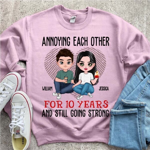 Annoying Each Other For Years And Still Going Personalized Shirt For Couple Lover Gift For Husband Wife - Image 8