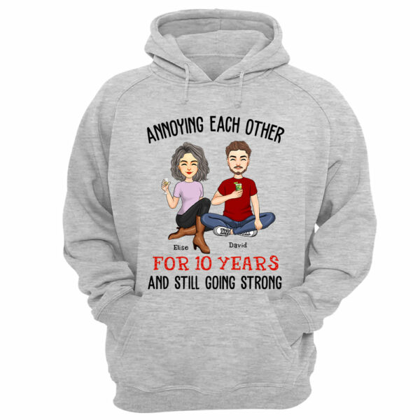 Annoying Each Other For Years And Still Going Strong Anniversary Wedding Shirt Gift For Husband Wife Dad Mom - Image 12