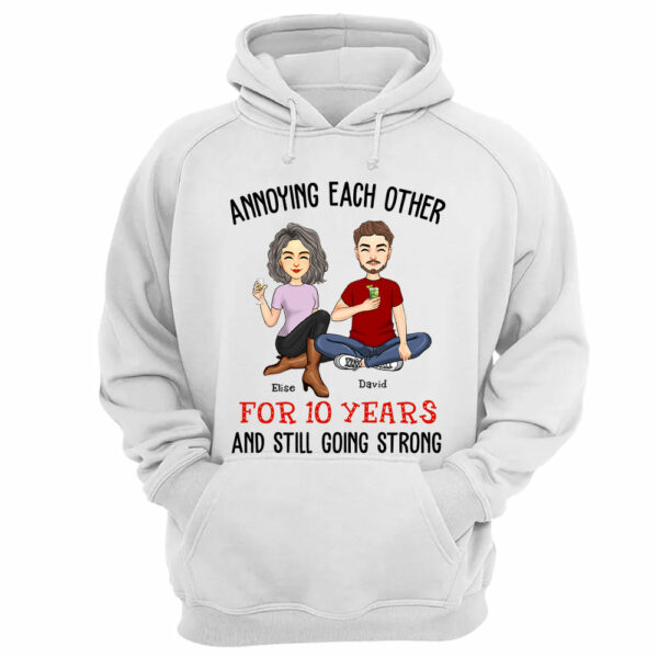 Annoying Each Other For Years And Still Going Strong Anniversary Wedding Shirt Gift For Husband Wife Dad Mom - Image 11