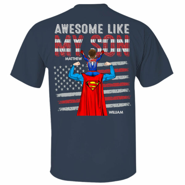 Awesome Like Mine, Personalized Matching Shirts For Dad And Children T1807 - Image 10