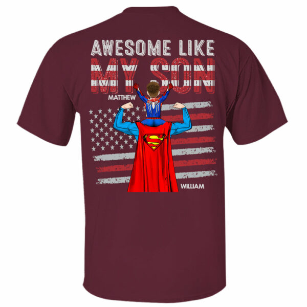 Awesome Like Mine, Personalized Matching Shirts For Dad And Children T1807 - Image 14