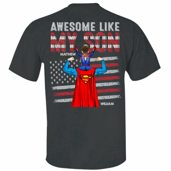 Awesome Like Mine, Personalized Matching Shirts For Dad And Children T1807 - Image 11