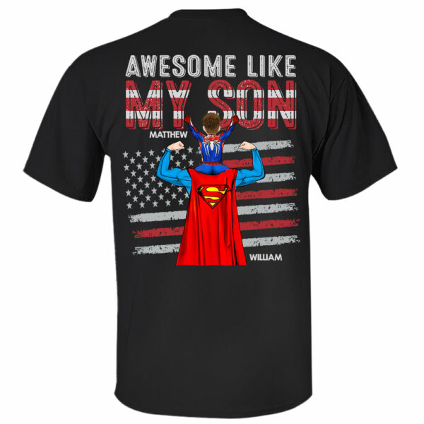 Awesome Like Mine, Personalized Matching Shirts For Dad And Children T1807 - Image 9