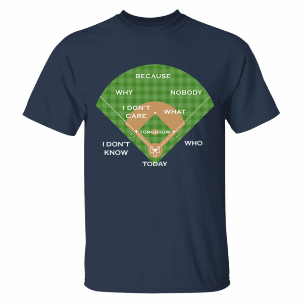 Baseball Classic Comedy Routine Who's on First Classic - Personalized Shirt Vr2 - Image 4