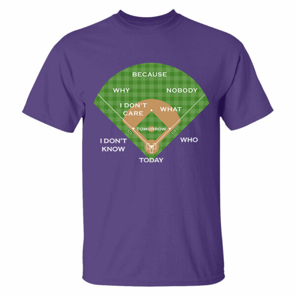 Baseball Classic Comedy Routine Who's on First Classic - Personalized Shirt Vr2 - Image 12