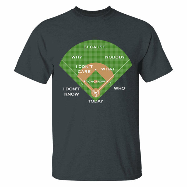 Baseball Classic Comedy Routine Who's on First Classic - Personalized Shirt Vr2 - Image 3