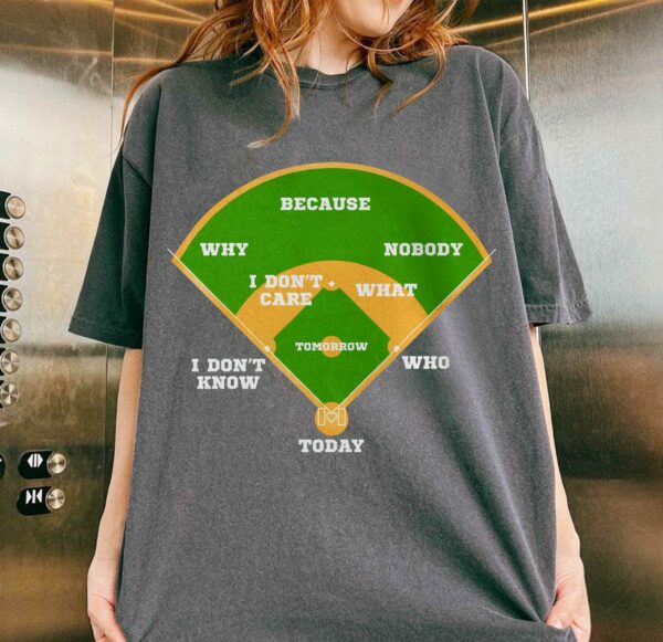 Baseball Classic Comedy Routine Who's on First Classic - Personalized Shirt Vr3Tu20
