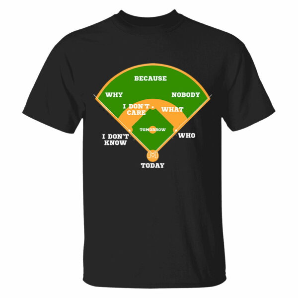 Baseball Classic Comedy Routine Who's on First Classic - Personalized Shirt Vr3Tu20 - Image 2