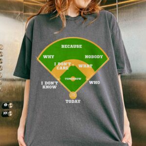Baseball Classic Comedy Routine Who's on First Classic - Personalized Shirt Vr3Tu20