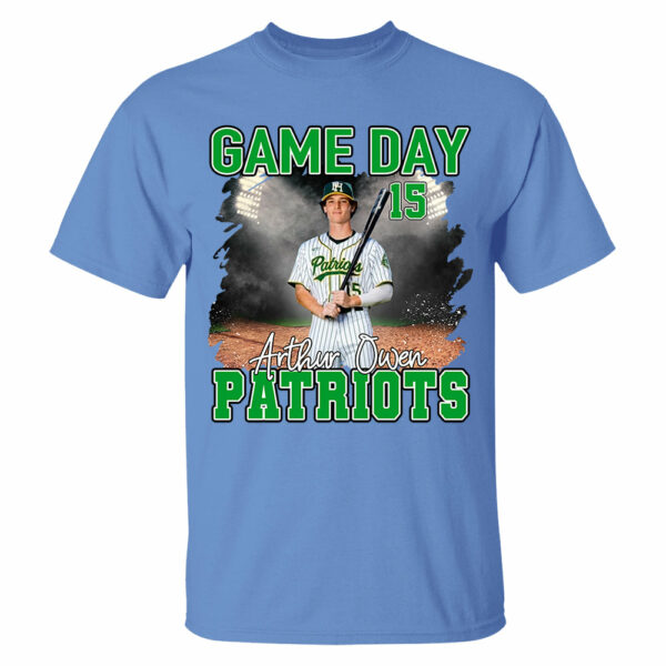 Baseball Game Day Personalized Shirt Custom Team Name Gift For Baseball Player - Image 2
