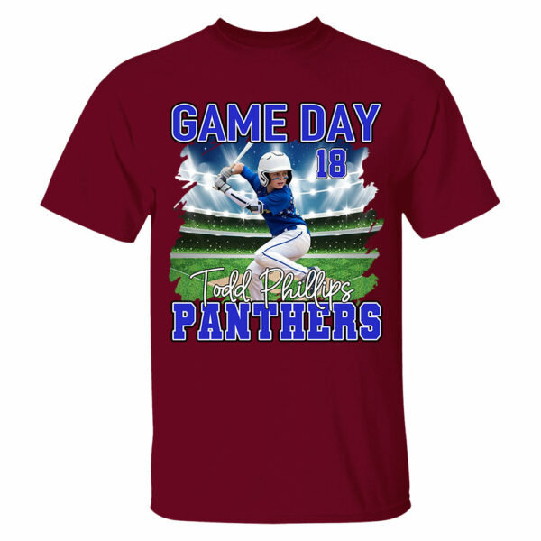 Baseball Game Day Personalized Shirt Custom Team Name Gift For Baseball Player - Image 10