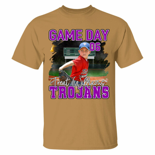 Baseball Game Day Personalized Shirt Custom Team Name Gift For Baseball Player - Image 8