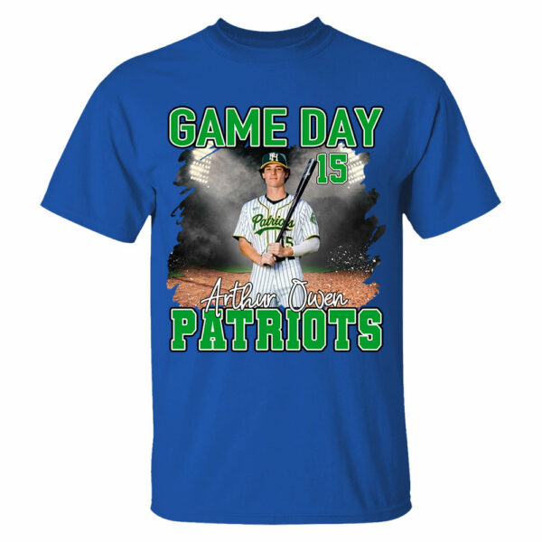 Baseball Game Day Personalized Shirt Custom Team Name Gift For Baseball Player - Image 6