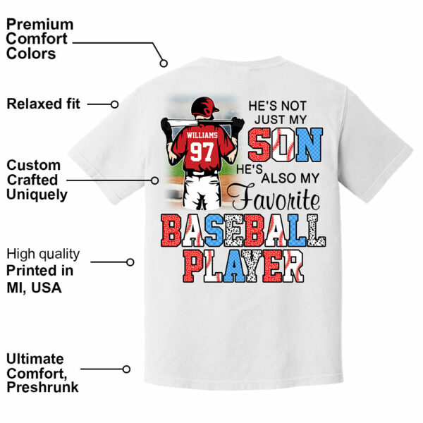 Baseball Mama, Personalized Shirt Gift For Baseball Lover A2110 - Image 16