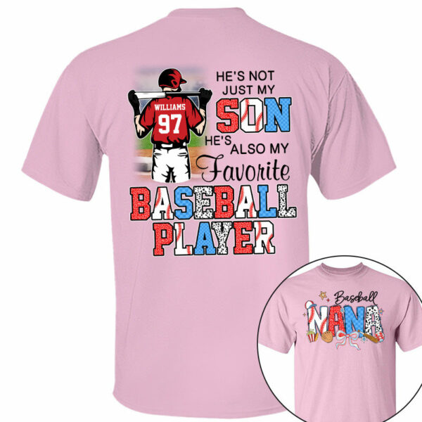Baseball Mama, Personalized Shirt Gift For Baseball Lover A2110 - Image 5