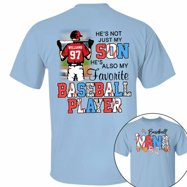 Baseball Mama, Personalized Shirt Gift For Baseball Lover A2110 - Image 4