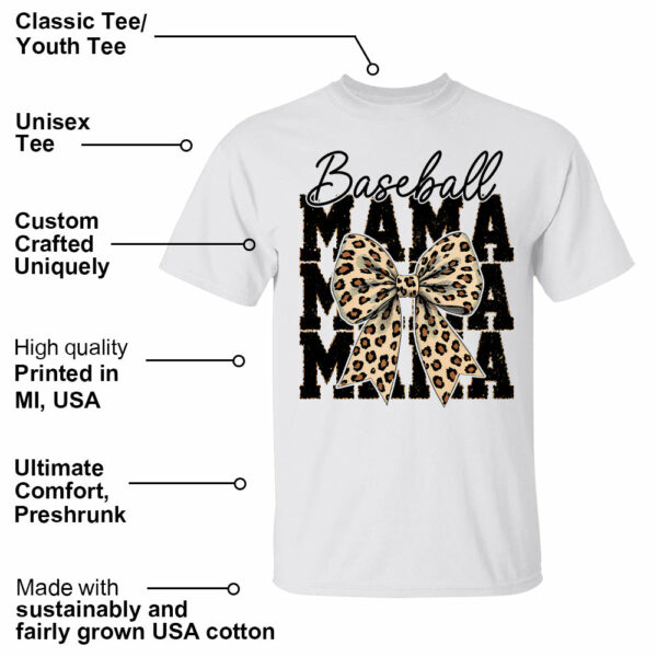 Baseball Mom, I'll Be Your Biggest Fan - Personalize Baseball Shirt Gift for Baseball Mom Vr2 Tu24 - Image 6
