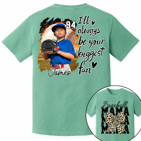 Baseball Mom, I'll Be Your Biggest Fan - Personalize Baseball Shirt Gift for Baseball Mom Vr2 Tu24 - Image 13