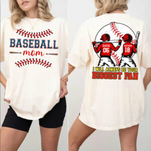 Baseball Mom Shirt, Game Day Shirt, Gift For Baseball Lover A2110