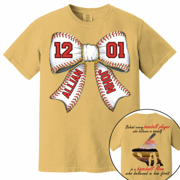 Baseball Mom Shirt, Personalized Baseball Shirt, Gift For Baseball Lover A2110 Vr2 - Image 8
