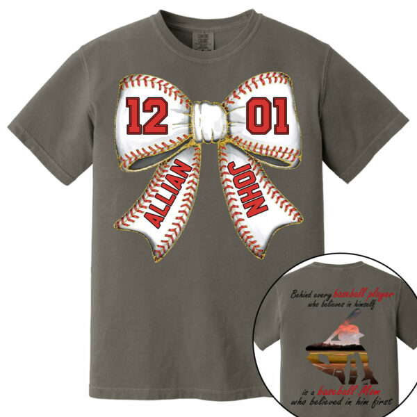 Baseball Mom Shirt, Personalized Baseball Shirt, Gift For Baseball Lover A2110 Vr2 - Image 9