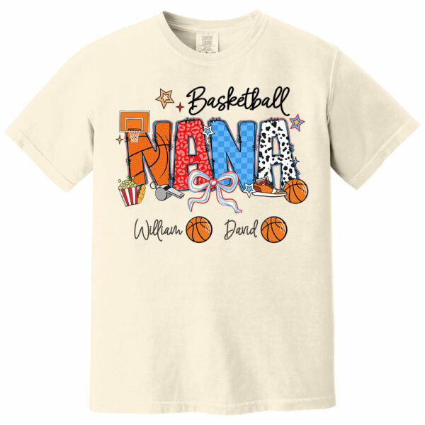 Basketball Mama - Personalized Shirt Gift For Grandma - Image 17