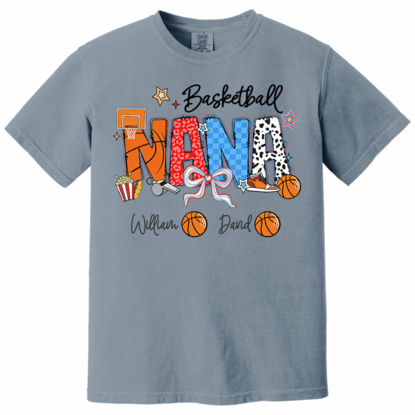 Basketball Mama - Personalized Shirt Gift For Grandma - Image 15