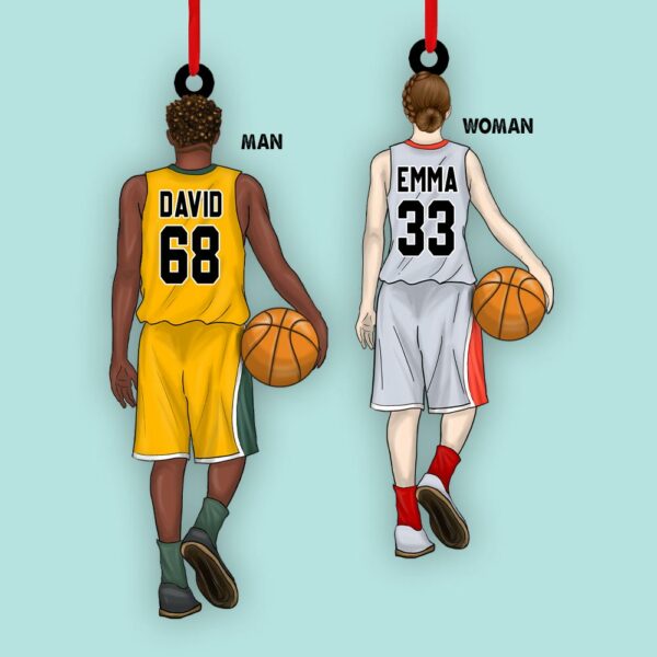 Basketball Player Personalized Ornament Gift For Basketball Lovers - Image 4