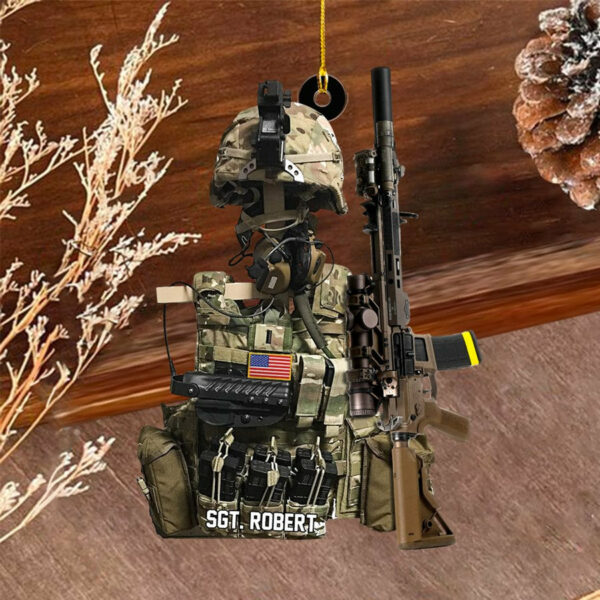BattleReady Tactical Gear Stand Christmas Ornament Gift For Military Veteran H2511 - Image 4