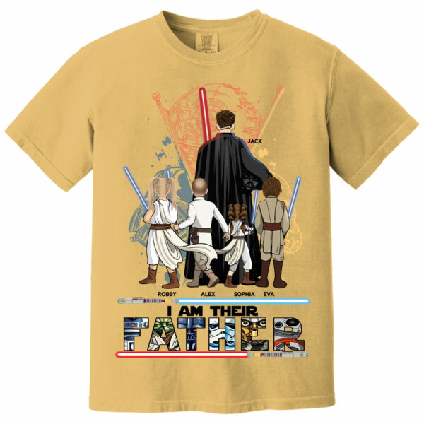 Best Dad Ever - I Am Their Father Personalized Shirt Gift For Dad - Custom Father's Day Gift 2025 New Nh00 - Image 6