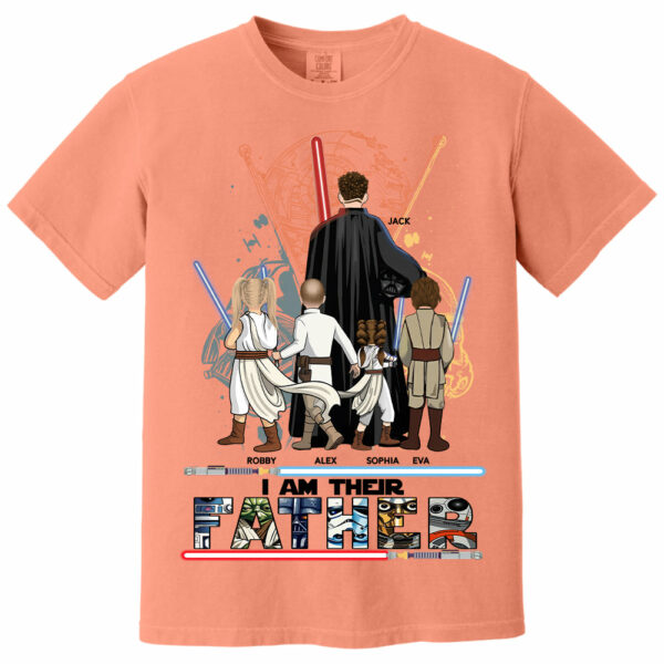 Best Dad Ever - I Am Their Father Personalized Shirt Gift For Dad - Custom Father's Day Gift 2025 New Nh00 - Image 4