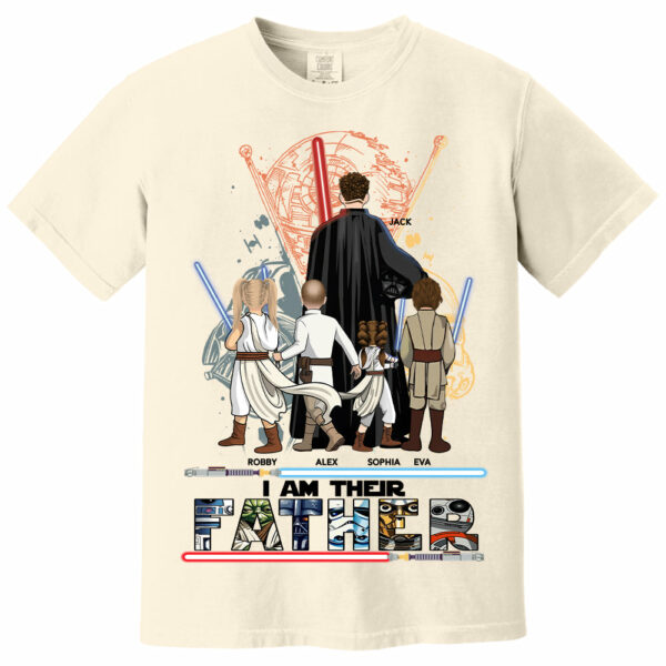 Best Dad Ever - I Am Their Father Personalized Shirt Gift For Dad - Custom Father's Day Gift 2025 New Nh00 - Image 8