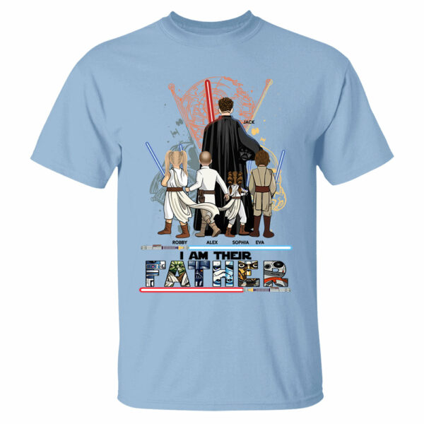 Best Dad Ever - I Am Their Father Personalized Shirt Gift For Dad - Custom Father's Day Gift 2025 New Nh00 - Image 9