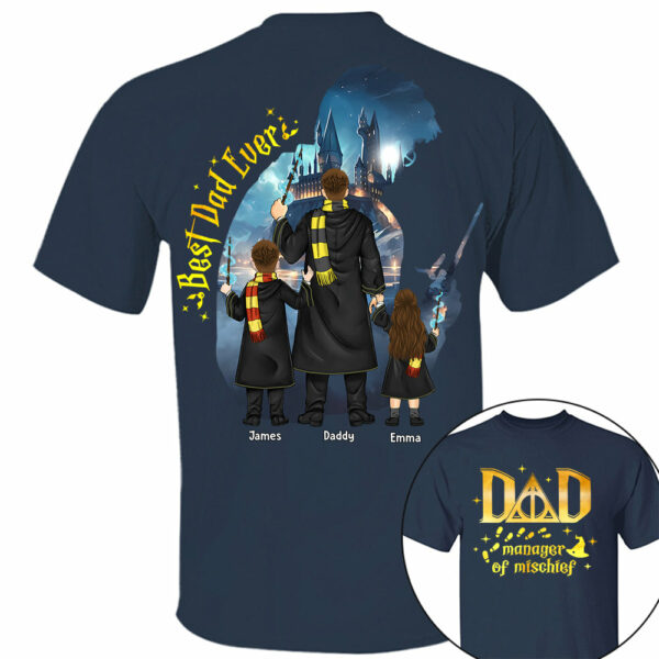 Best Dad Ever - Personalized Shirt For Dad - Image 5